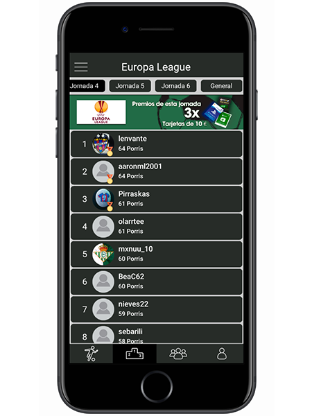 Rankings de Europa League